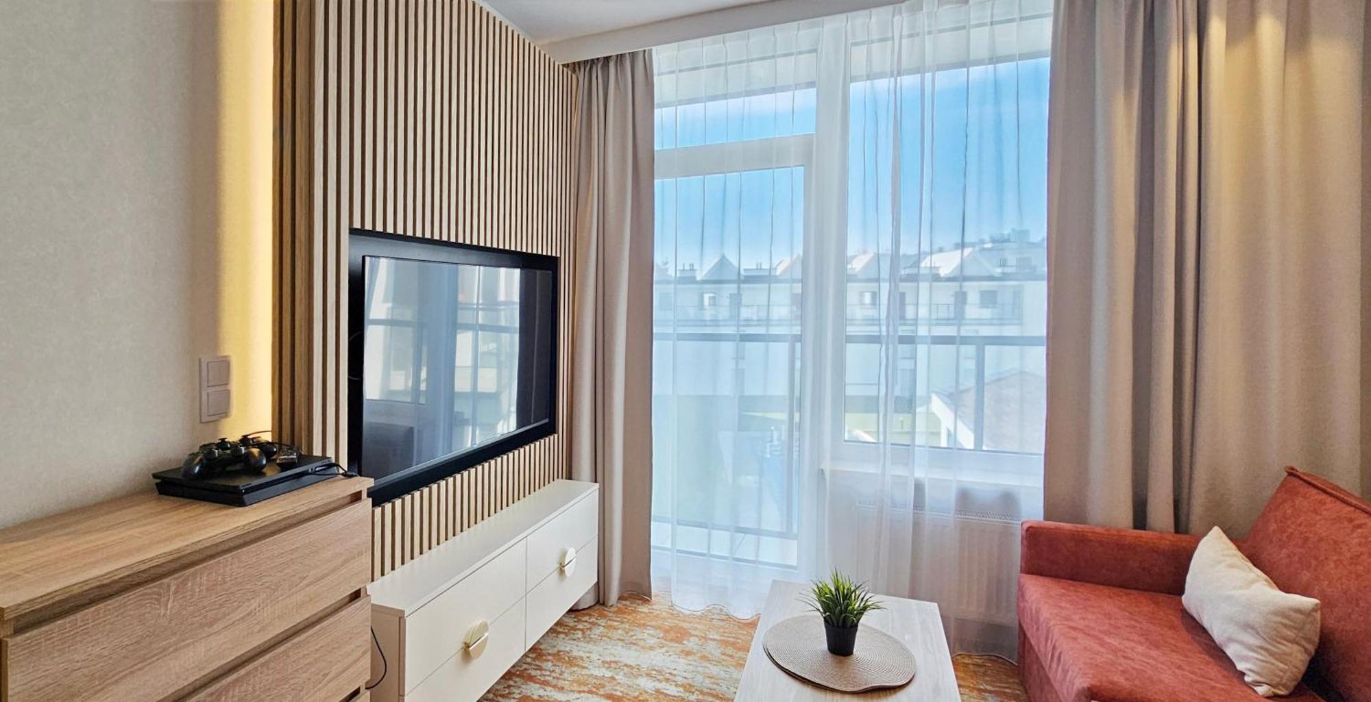 Holiday Home Bel Mare 323F Z Osobna Sypialnia, Parking Gratis Мендзиздроє Екстер'єр фото