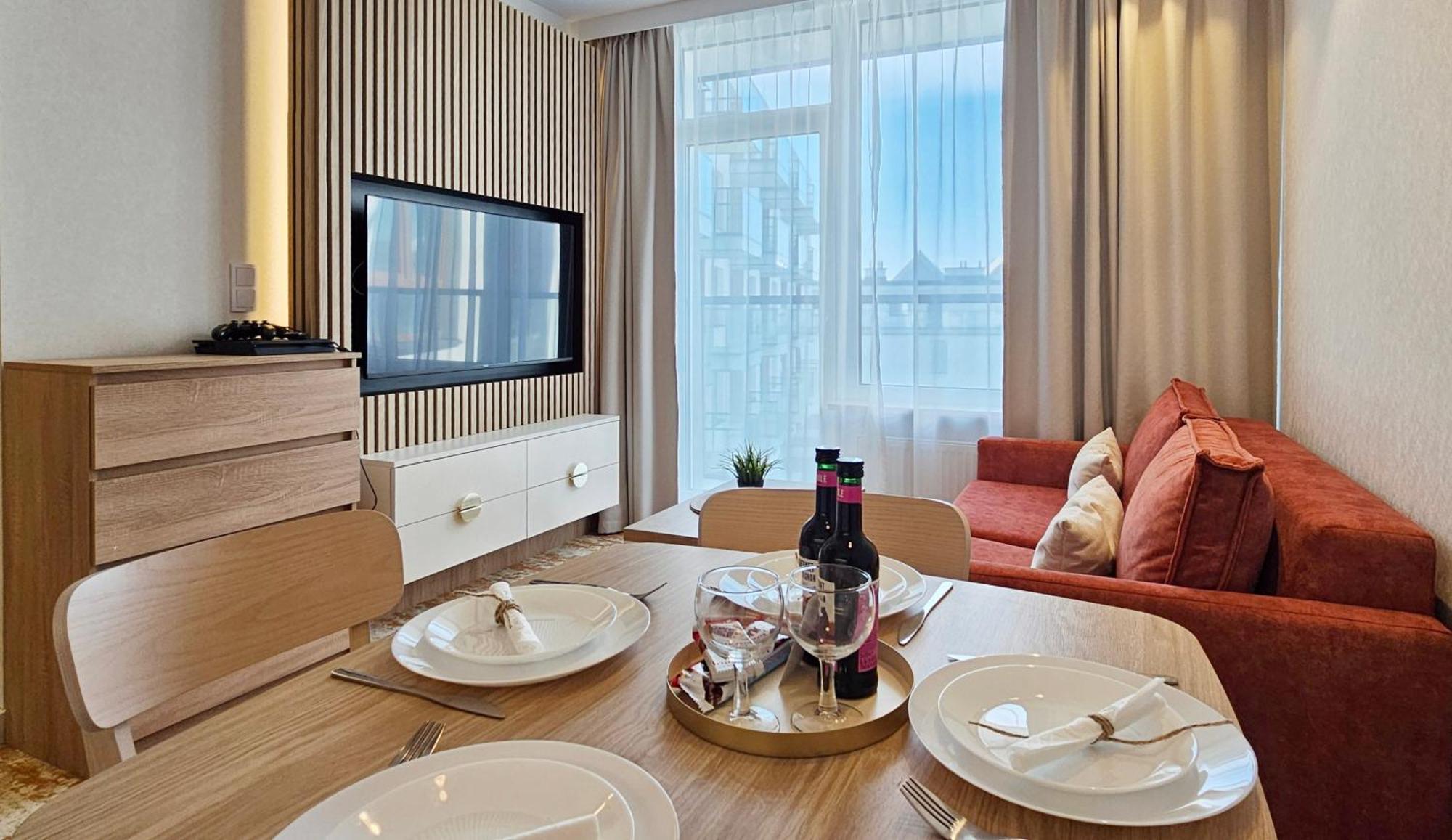 Holiday Home Bel Mare 323F Z Osobna Sypialnia, Parking Gratis Мендзиздроє Екстер'єр фото